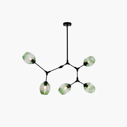 Bifurcation Bubble Glass Sputnik Chandelier - Modern Pendant