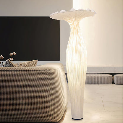 Vase Fabric Floor Lamp with Integrated LED - Indoor Use