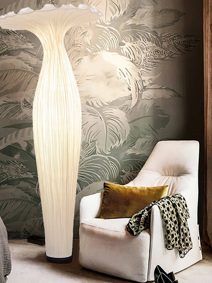 Vase Fabric Floor Lamp with Integrated LED - Indoor Use