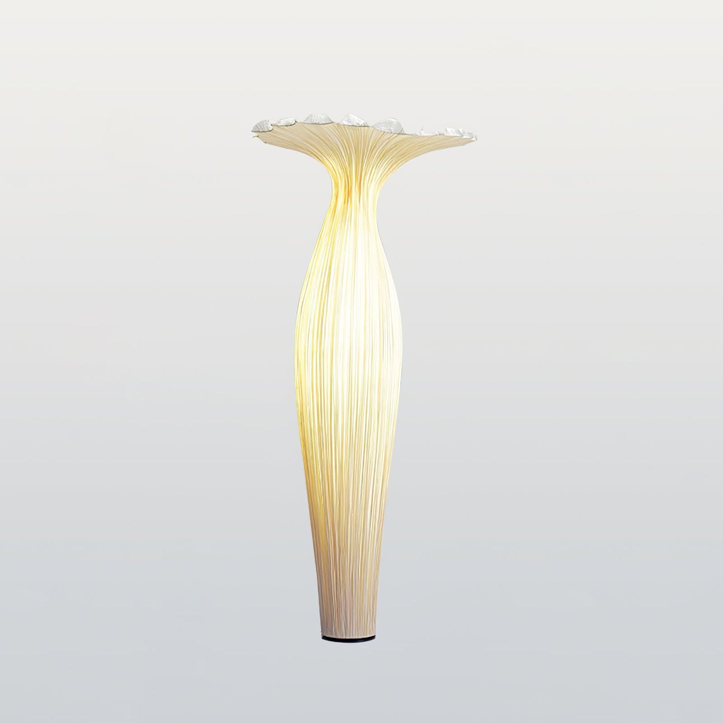 Vase Fabric Floor Lamp with Integrated LED - Indoor Use