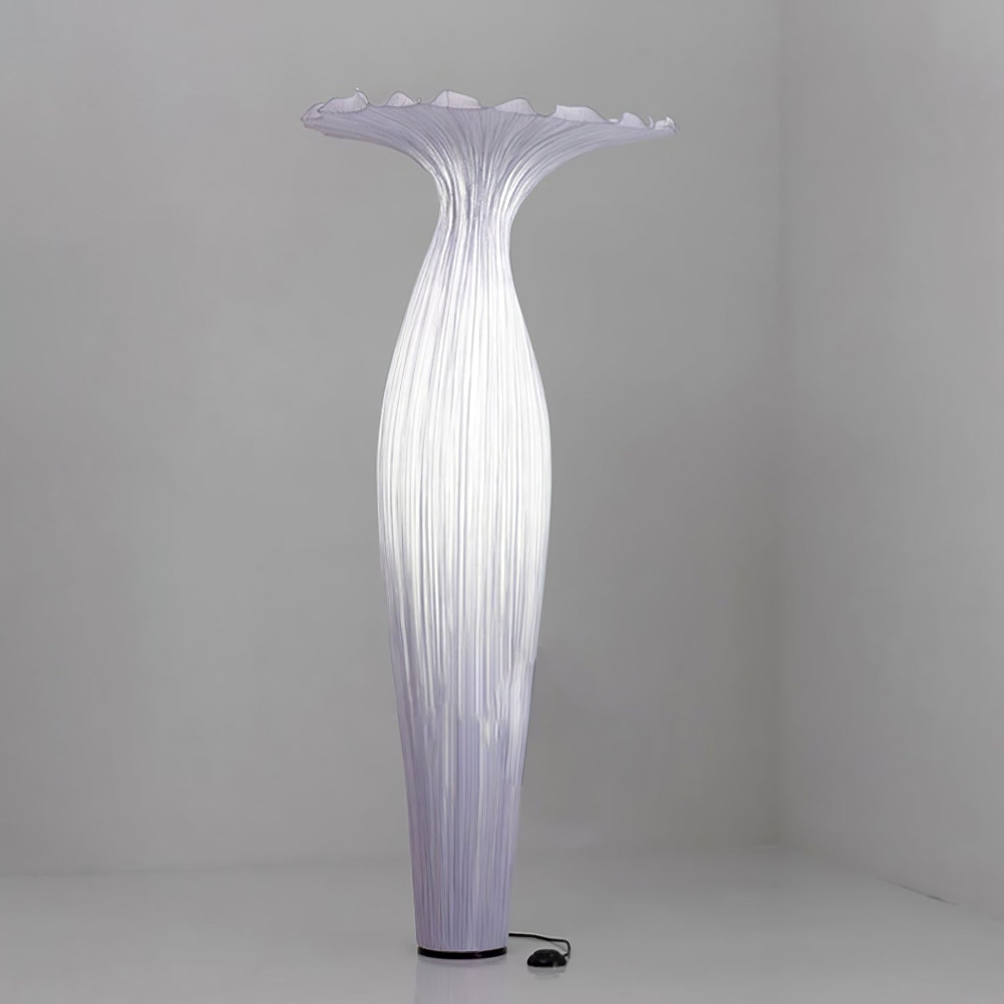 Vase Fabric Floor Lamp with Integrated LED - Indoor Use