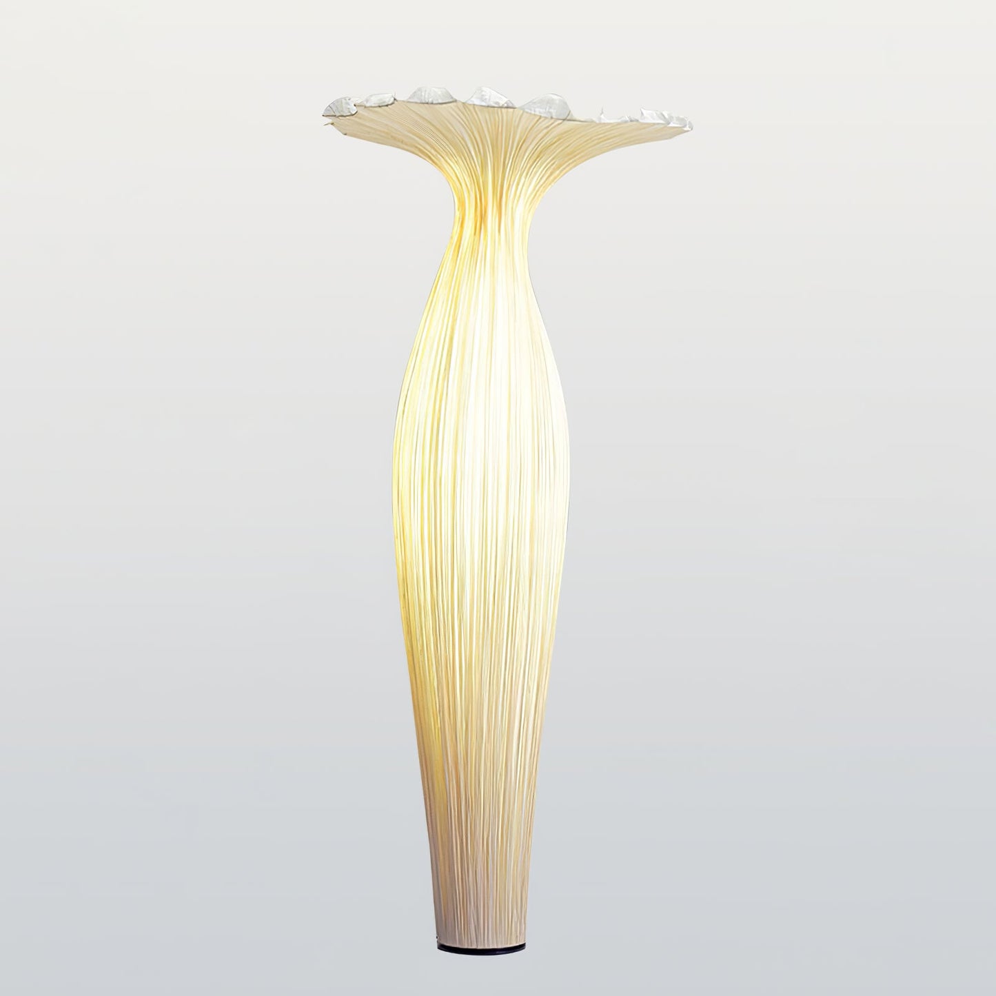 Vase Fabric Floor Lamp with Integrated LED - Indoor Use