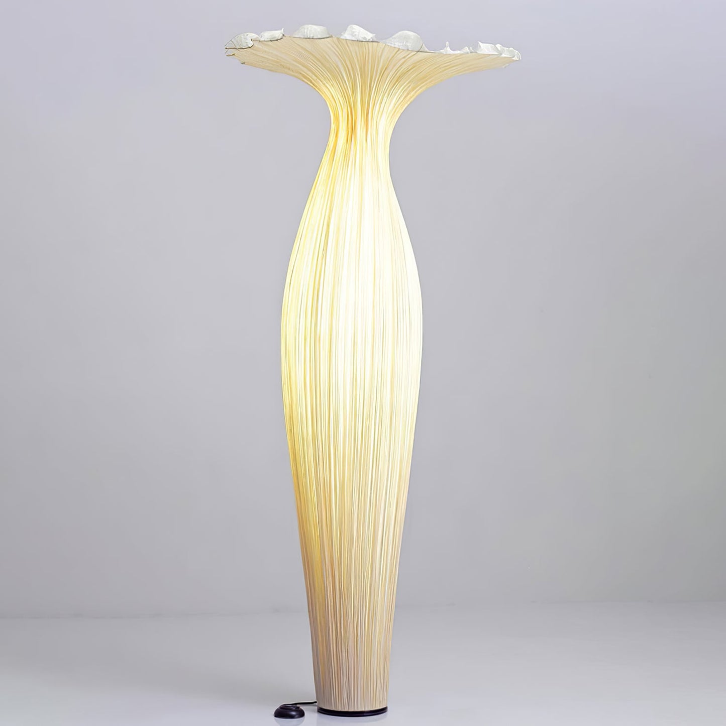 Vase Fabric Floor Lamp with Integrated LED - Indoor Use