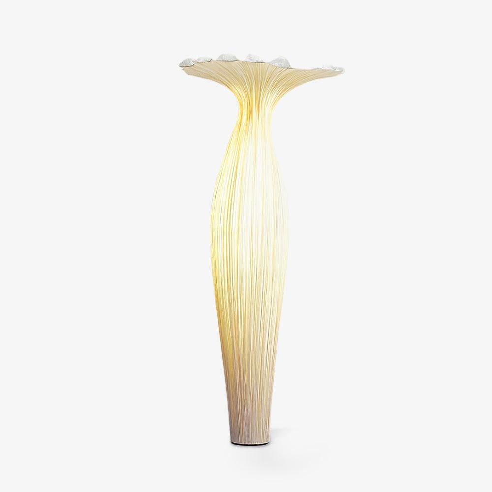 Vase Fabric Floor Lamp with Integrated LED - Indoor Use