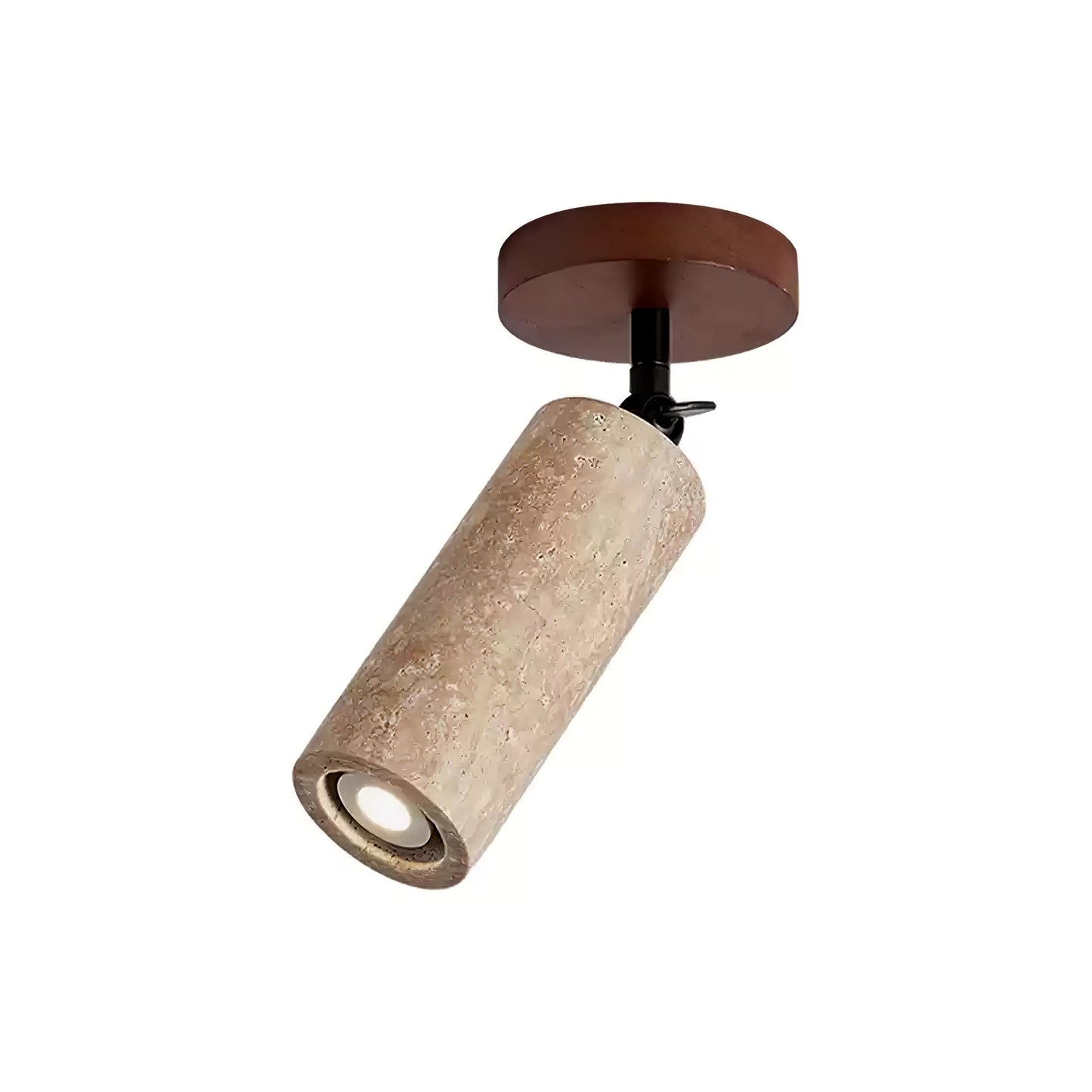 Versa Stone Adjustable Wall Light - LED Travertine Design