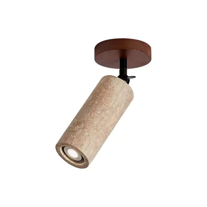 Versa Stone Adjustable Wall Light - LED Travertine Design