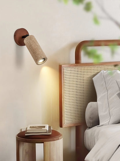 Versa Stone Adjustable Wall Light - LED Travertine Design