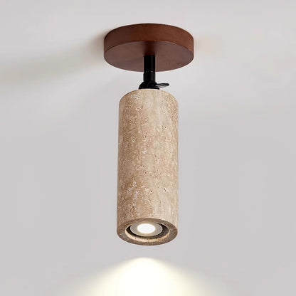 Versa Stone Adjustable Wall Light - LED Travertine Design