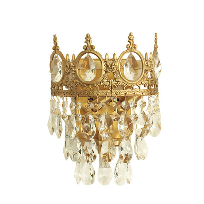 Vintage Crystal Wall Lamp Sconce LED Indoor Lighting