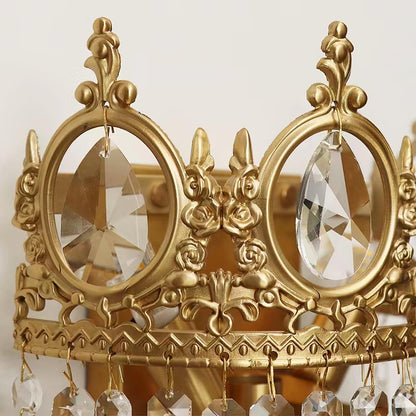 Vintage Crystal Wall Lamp Sconce LED Indoor Lighting