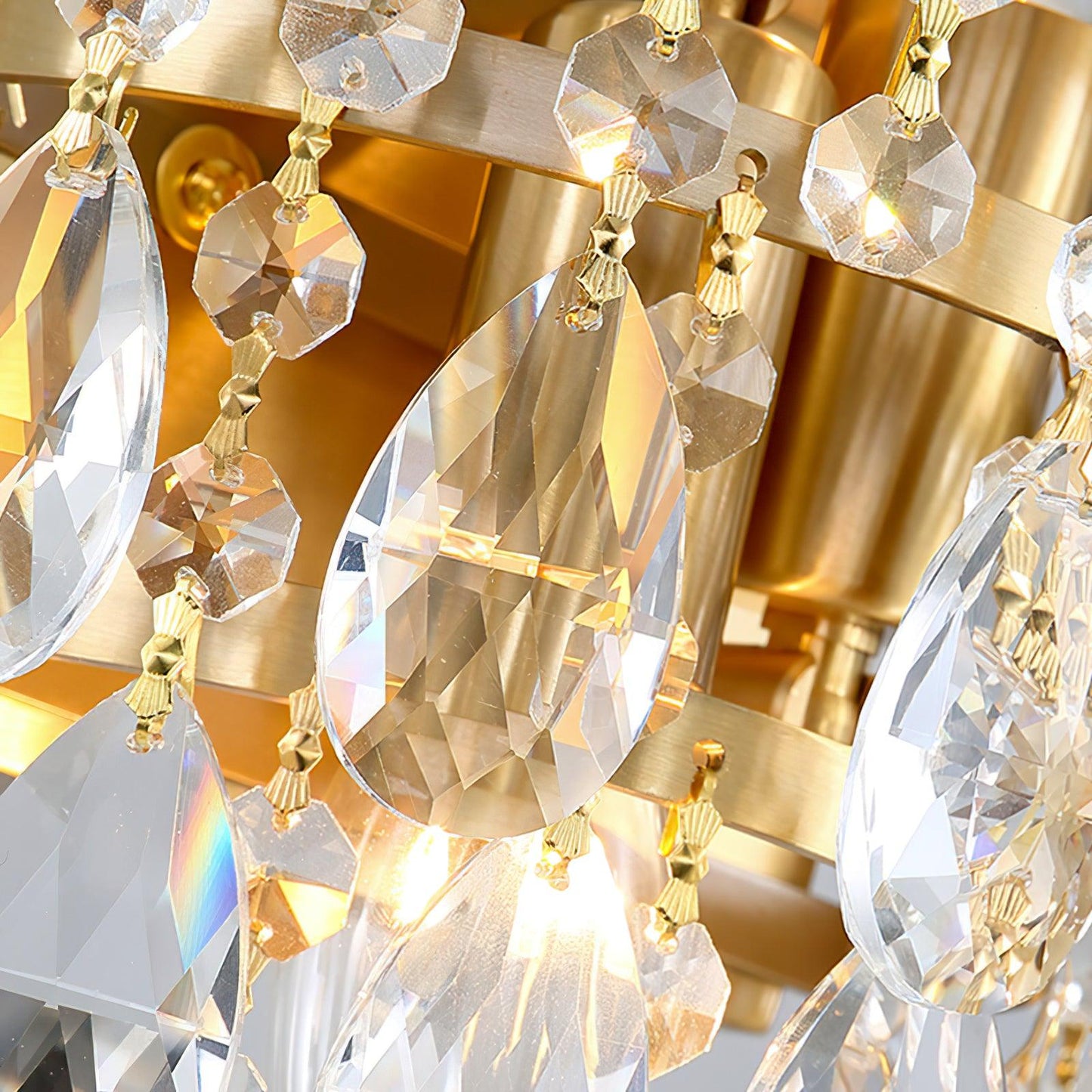 Vintage Crystal Wall Lamp Sconce LED Indoor Lighting