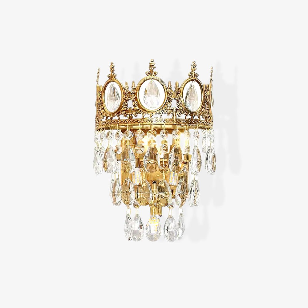 Vintage Crystal Wall Lamp Sconce LED Indoor Lighting