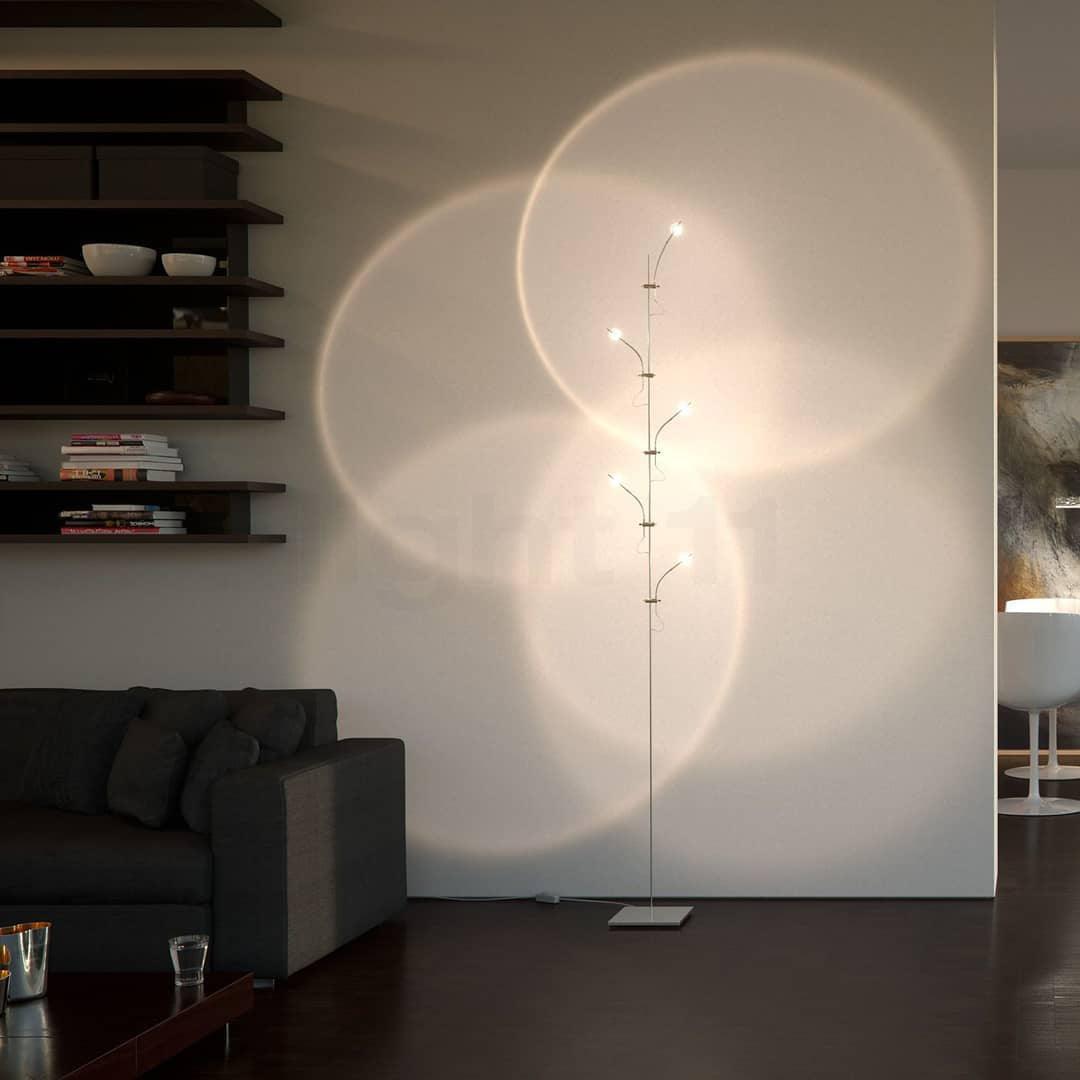 Wa Wa Floor Lamp with Integrated LED - Indoor Lighting Fixture