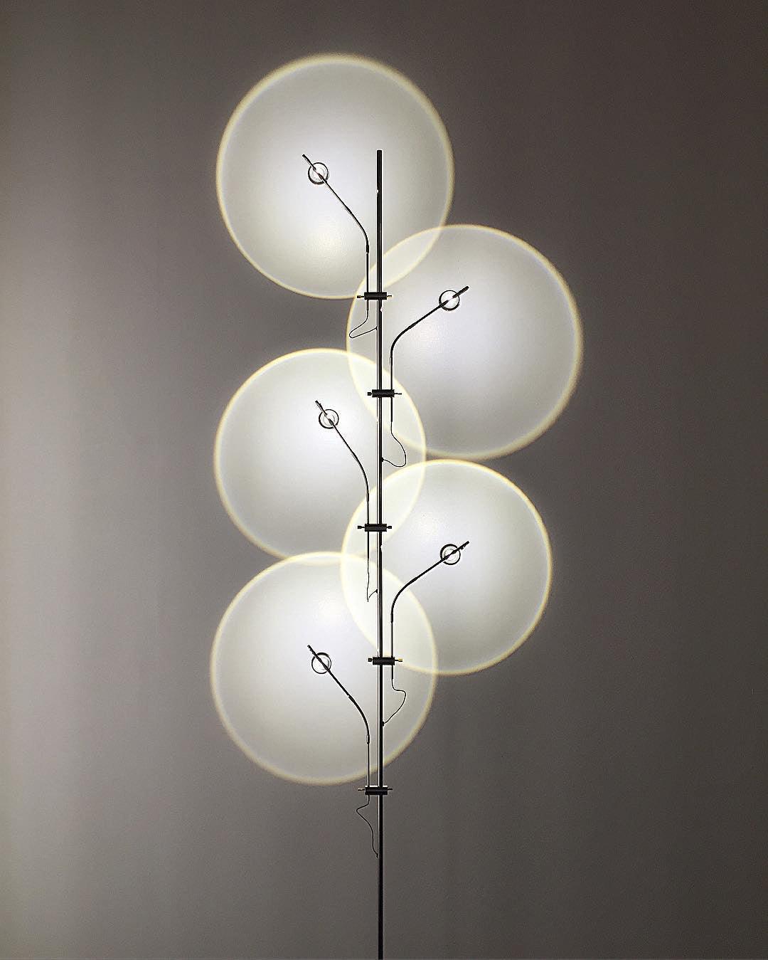 Wa Wa Floor Lamp with Integrated LED - Indoor Lighting Fixture
