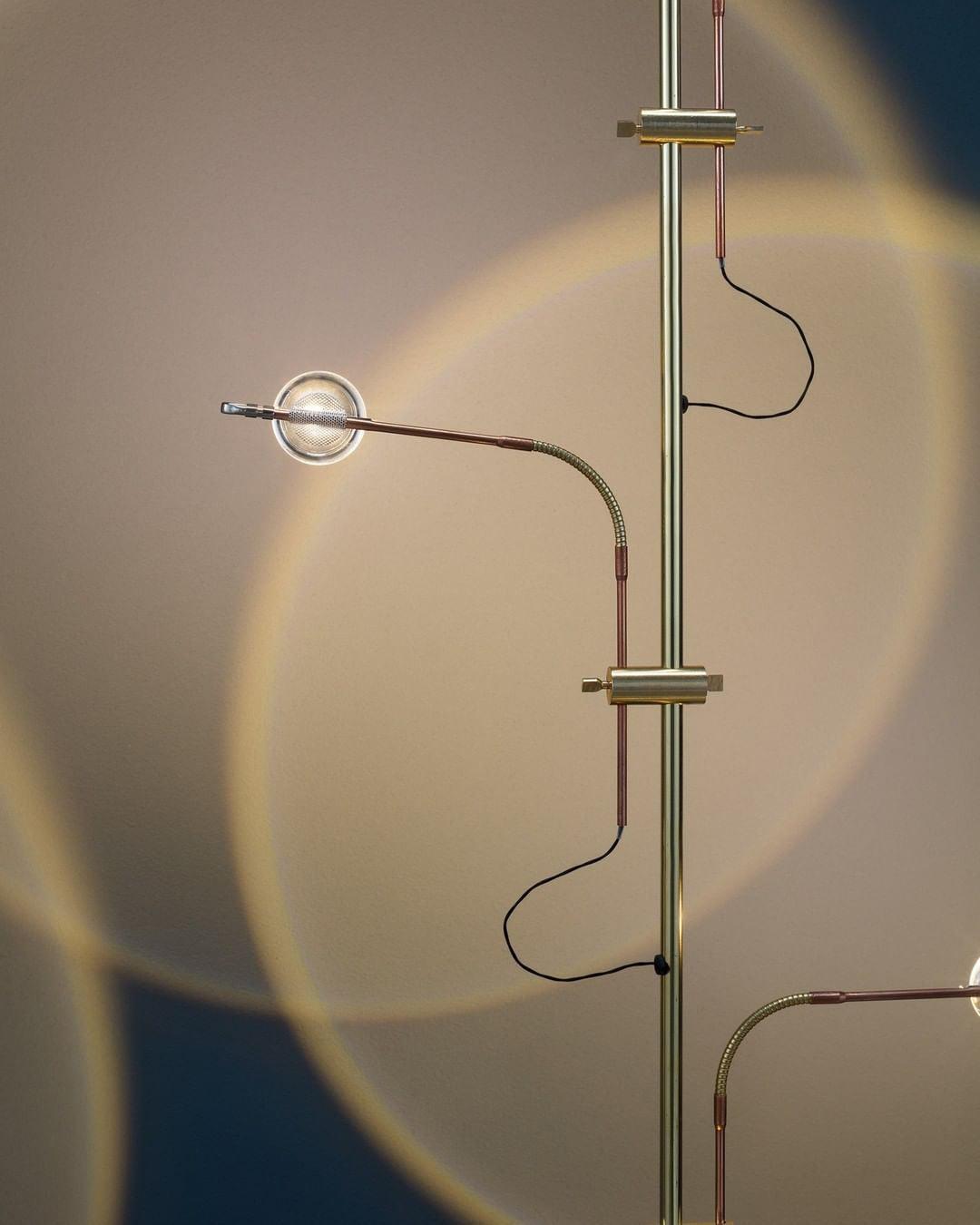 Wa Wa Floor Lamp with Integrated LED - Indoor Lighting Fixture