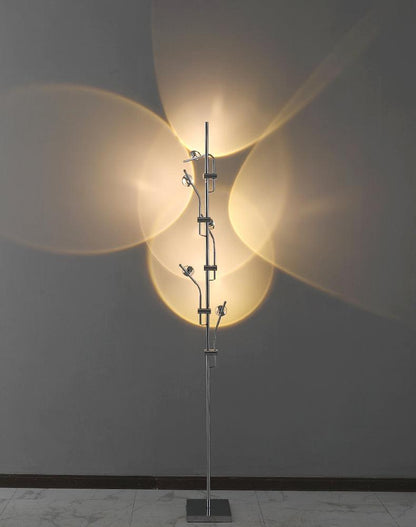 Wa Wa Floor Lamp with Integrated LED - Indoor Lighting Fixture