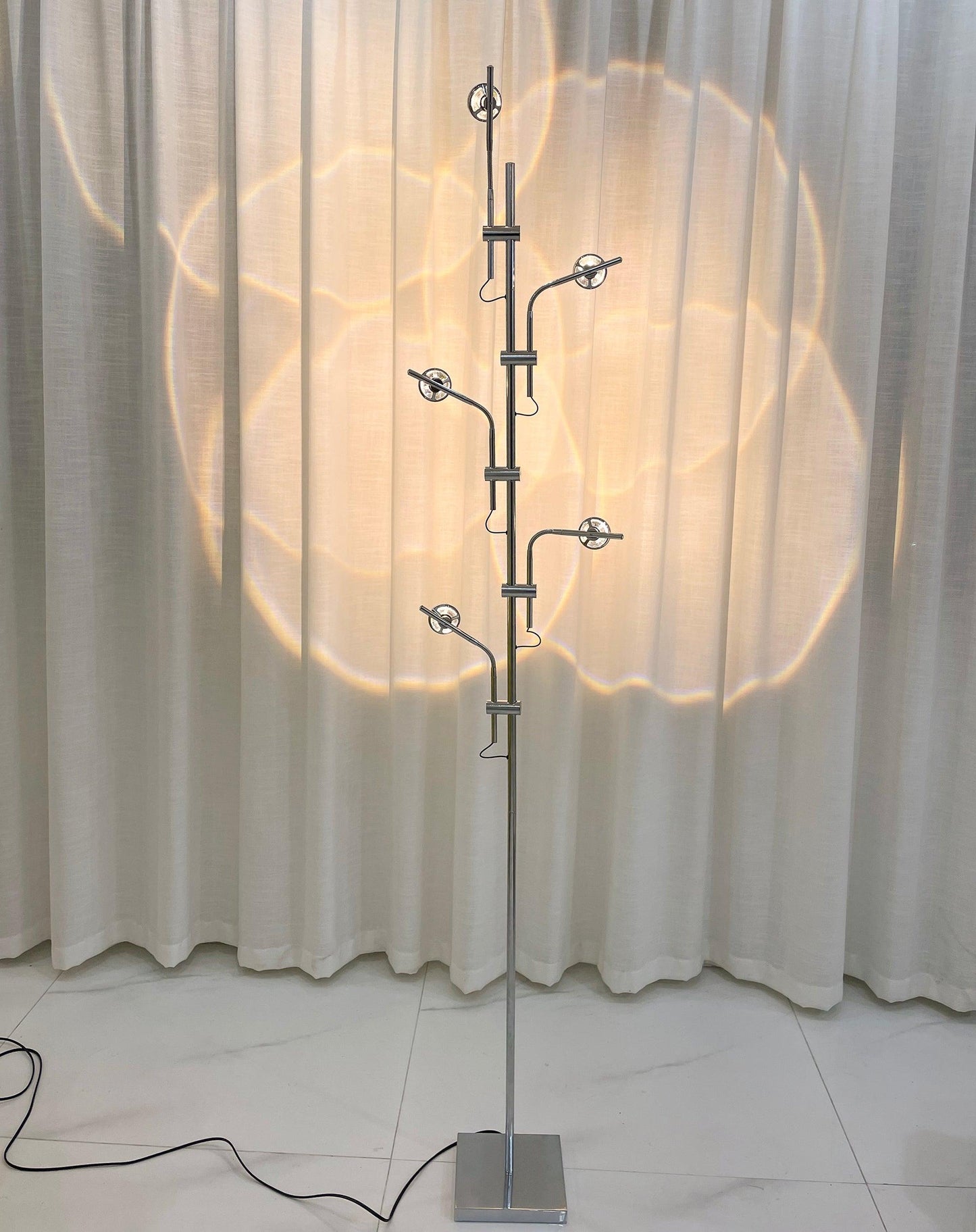 Wa Wa Floor Lamp with Integrated LED - Indoor Lighting Fixture