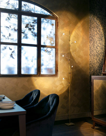 Wa Wa Floor Lamp with Integrated LED - Indoor Lighting Fixture