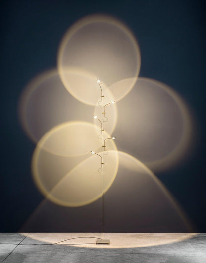 Wa Wa Floor Lamp with Integrated LED - Indoor Lighting Fixture