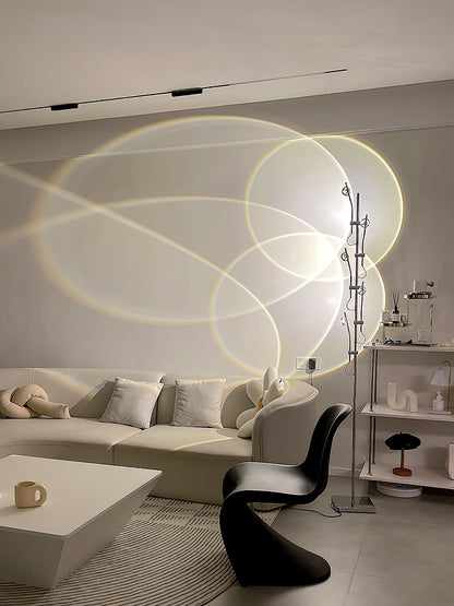 Wa Wa Floor Lamp with Integrated LED - Indoor Lighting Fixture