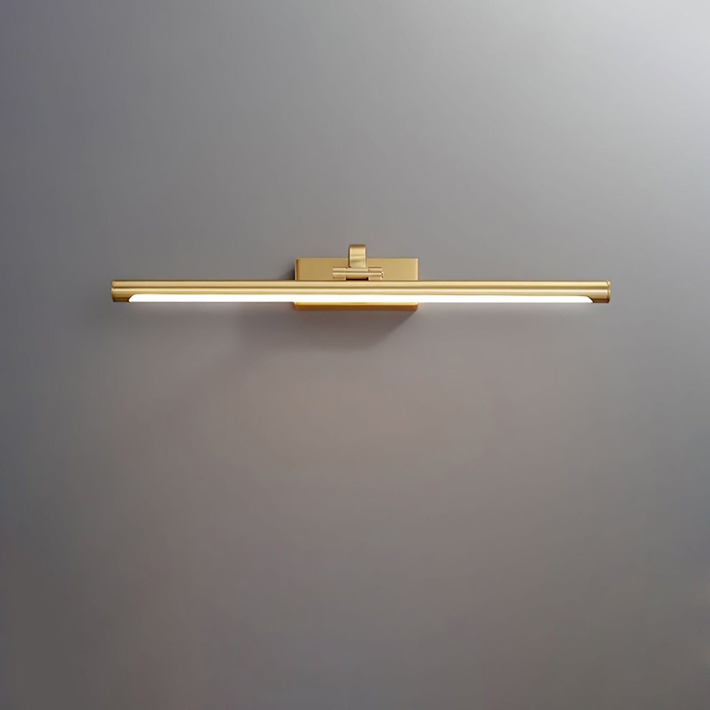 Walnut Color Linear LED Wall Light - Eco-Friendly Illumination