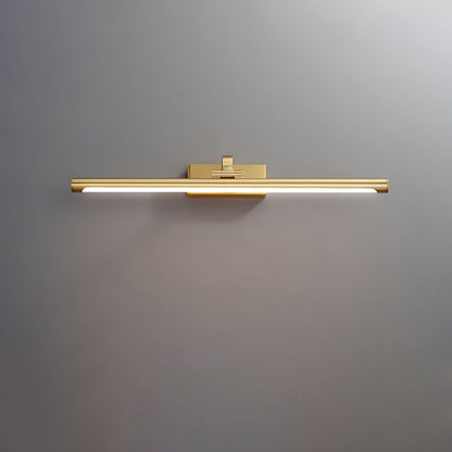 Walnut Color Linear LED Wall Light - Eco-Friendly Illumination