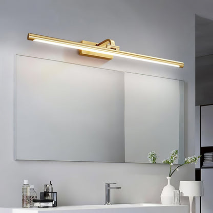 Walnut Color Linear LED Wall Light - Eco-Friendly Illumination