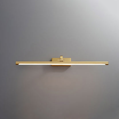 Walnut Color Linear LED Wall Light - Eco-Friendly Illumination
