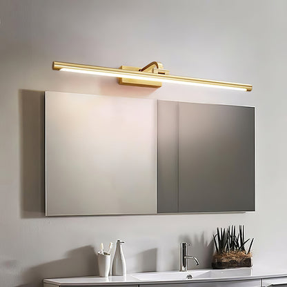 Walnut Color Linear LED Wall Light - Eco-Friendly Illumination