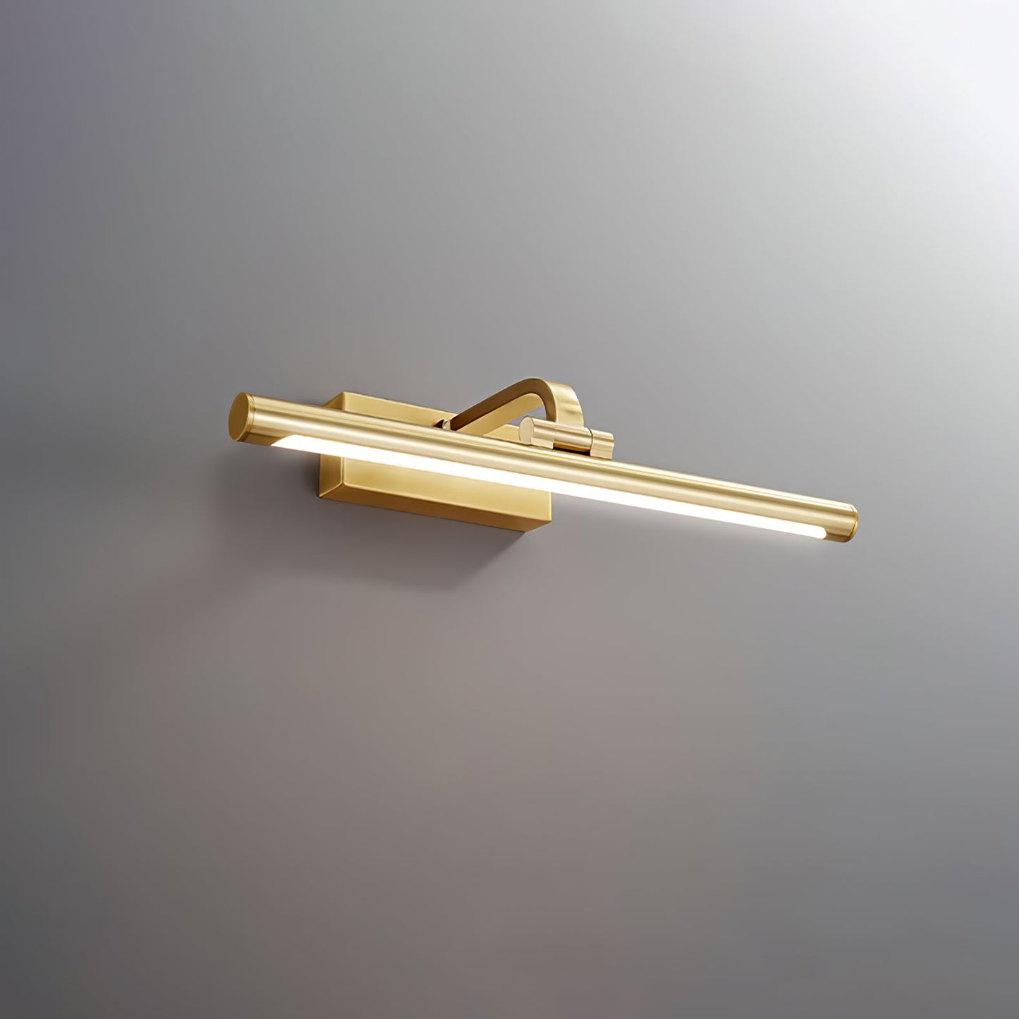 Walnut Color Linear LED Wall Light - Eco-Friendly Illumination