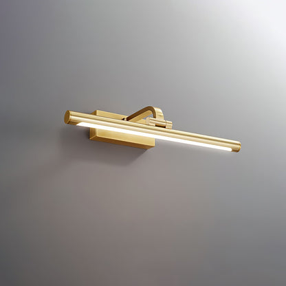 Walnut Color Linear LED Wall Light - Eco-Friendly Illumination