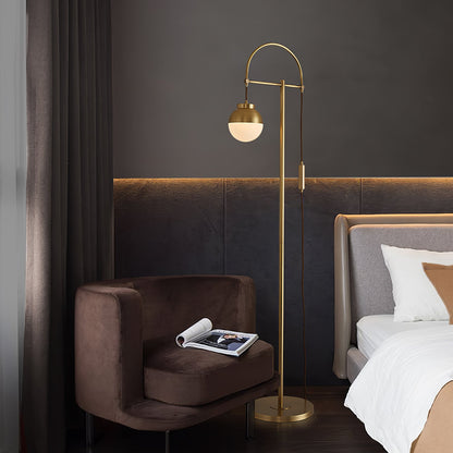 Waterloo Floor Lamp - Modern Arc Design LED Lighting