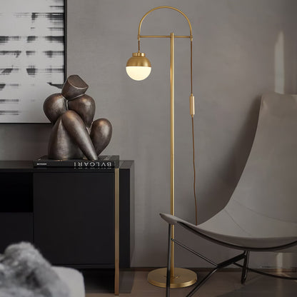 Waterloo Floor Lamp - Modern Arc Design LED Lighting