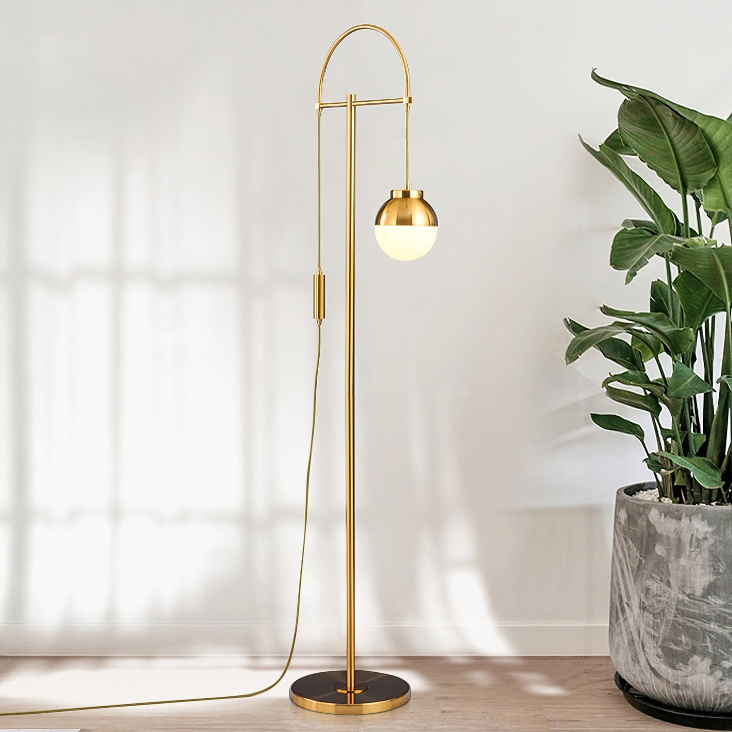 Waterloo Floor Lamp - Modern Arc Design LED Lighting