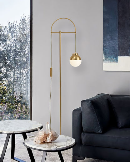 Waterloo Floor Lamp - Modern Arc Design LED Lighting