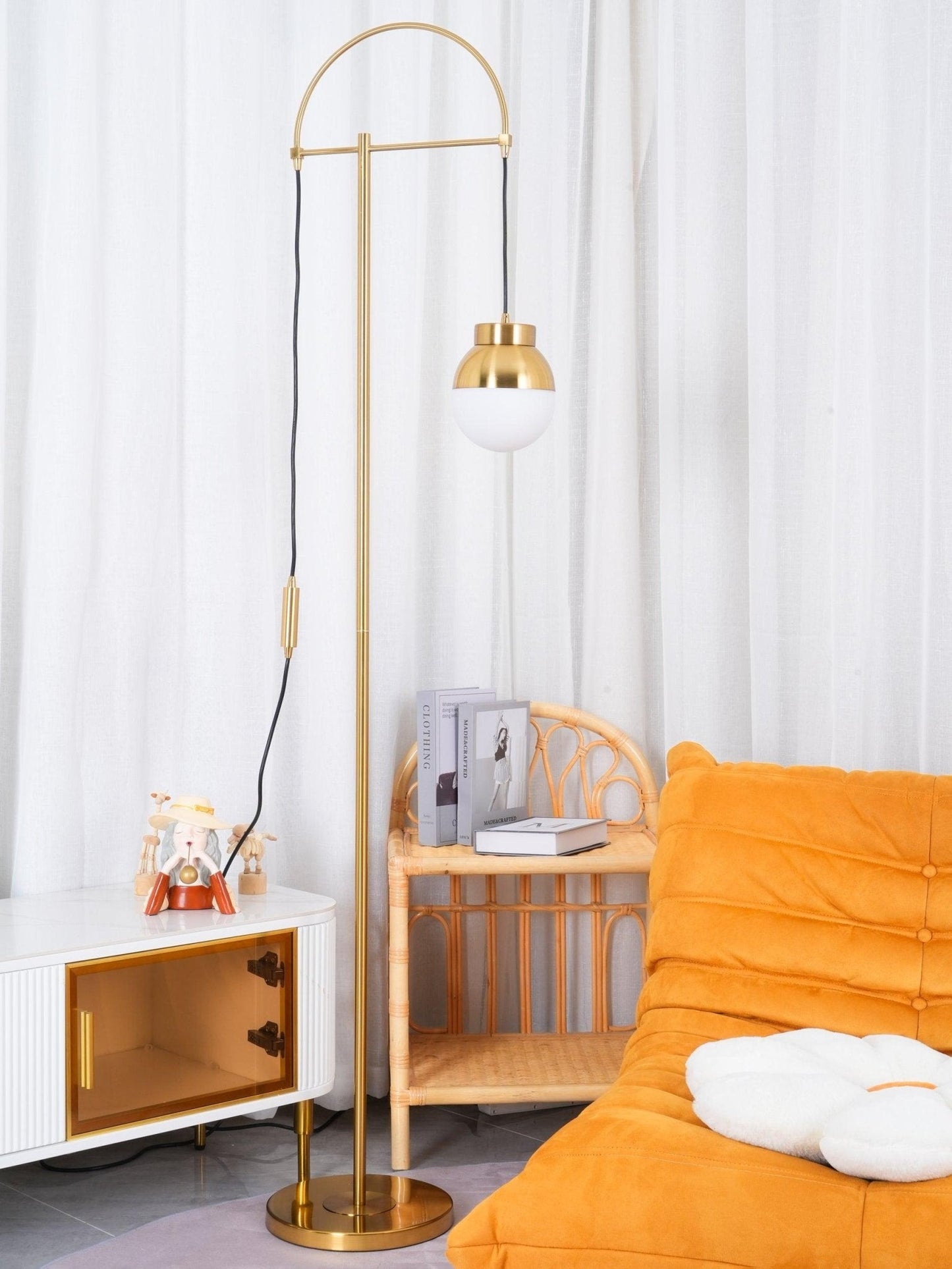 Waterloo Floor Lamp - Modern Arc Design LED Lighting