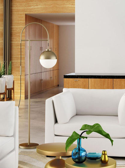 Waterloo Floor Lamp - Modern Arc Design LED Lighting