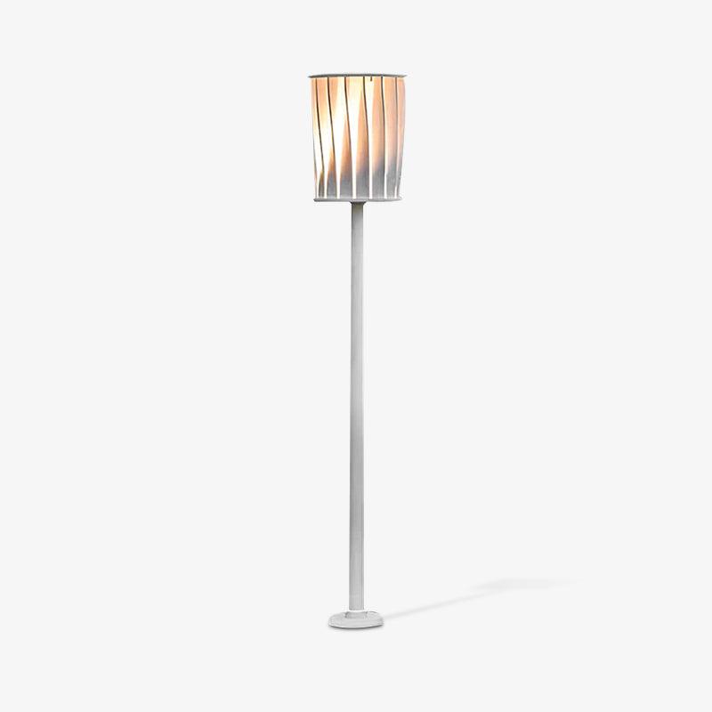 White Column Outdoor Light LED Waterproof Garden Lantern