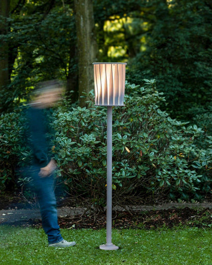 White Column Outdoor Light LED Waterproof Garden Lantern