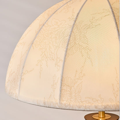 Windsor Vintage Floor Lamp with LED Shade - Classic Design