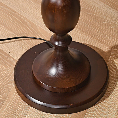 Windsor Vintage Floor Lamp with LED Shade - Classic Design