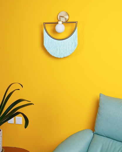 Wink Tassel Cute Wall Lamp - Retro Bohemian LED Light