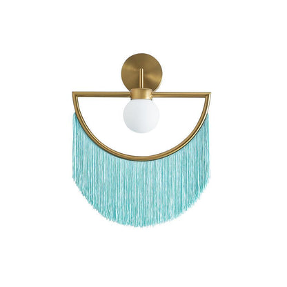 Wink Tassel Cute Wall Lamp - Retro Bohemian LED Light