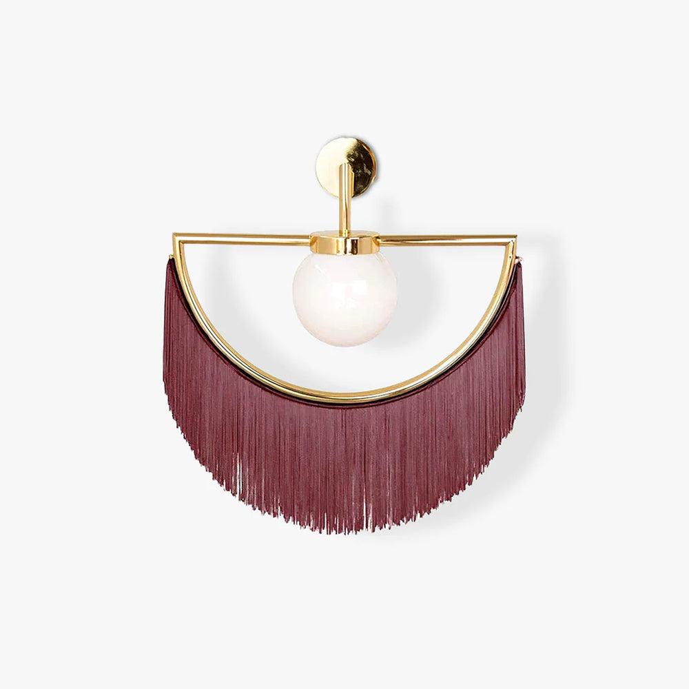 Wink Tassel Cute Wall Lamp - Retro Bohemian LED Light