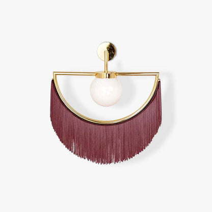 Wink Tassel Cute Wall Lamp - Retro Bohemian LED Light