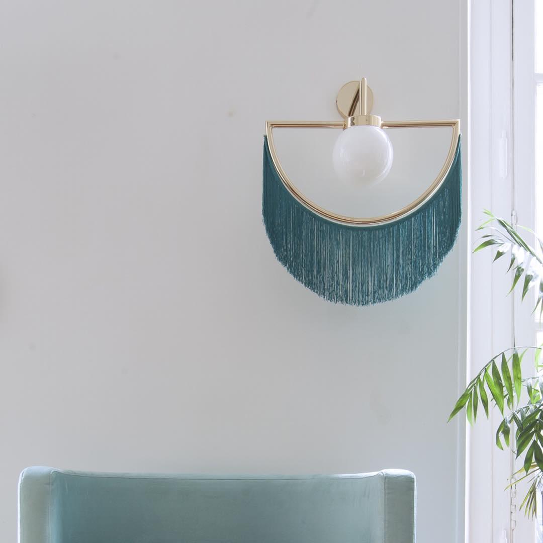 Wink Tassel Cute Wall Lamp - Retro Bohemian LED Light