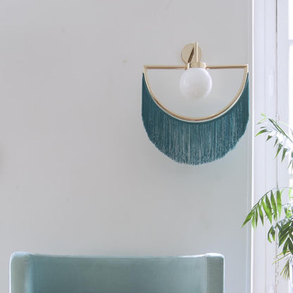 Wink Tassel Cute Wall Lamp - Retro Bohemian LED Light