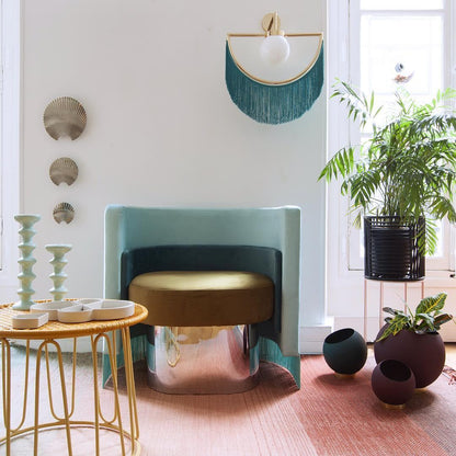 Wink Tassel Cute Wall Lamp - Retro Bohemian LED Light