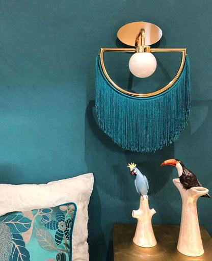 Wink Tassel Cute Wall Lamp - Retro Bohemian LED Light