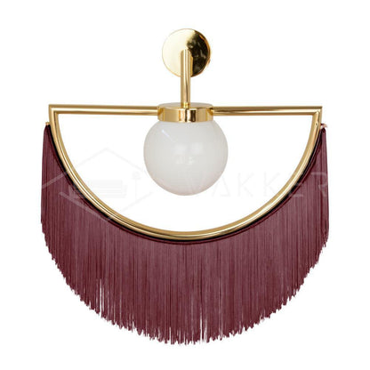 Wink Tassel Cute Wall Lamp - Retro Bohemian LED Light
